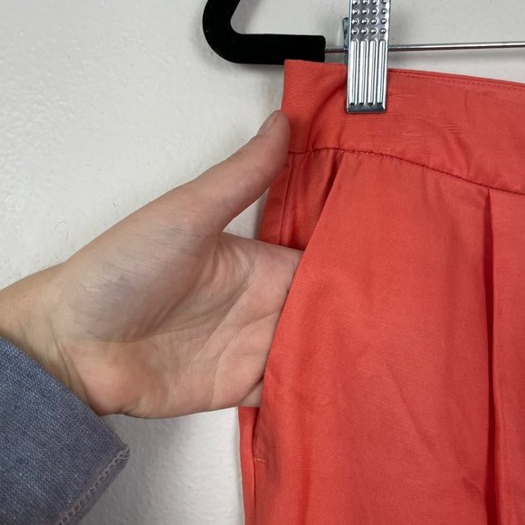 Kate Spade Saturday Woman's Sz‎ 4 Coral Pink Tapered Leg Work Dress Pants - Picture 2 of 8